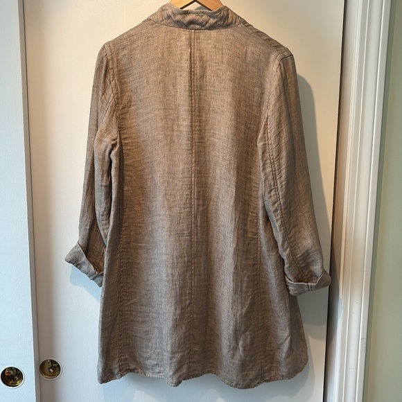 Eileen Fisher Organic Linen Blazer MP - Picture 6 of 7